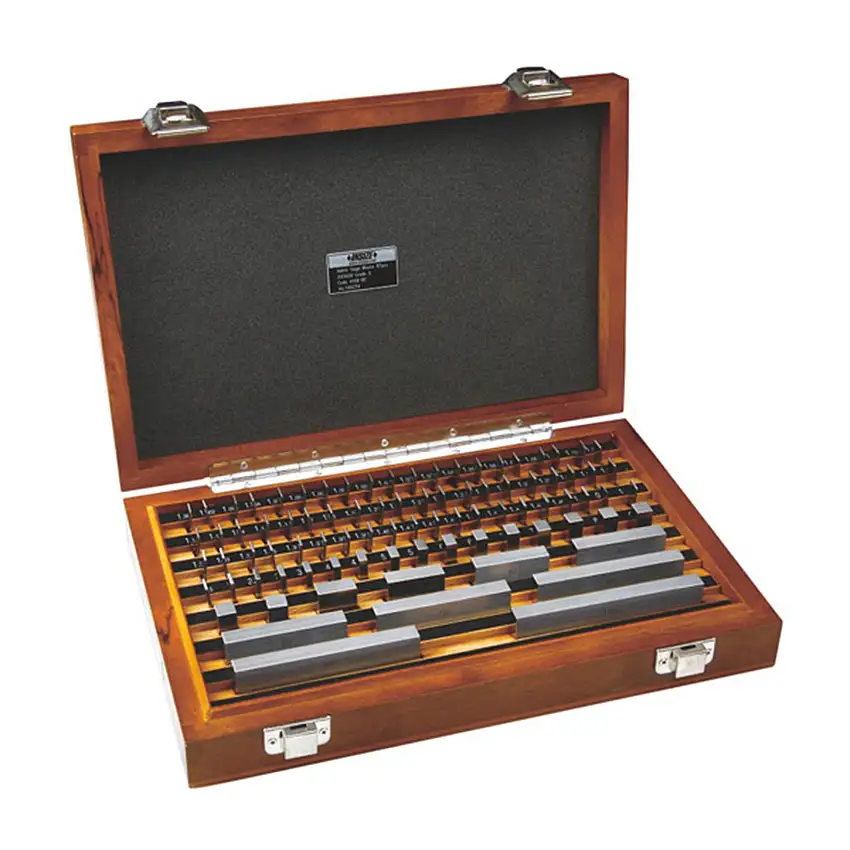 87 Piece Steel Slip Gauge Block Sets (Grade 0) - 4100-0 Series (Insize)